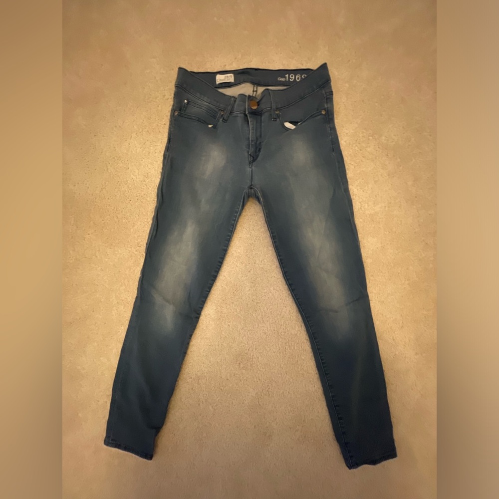 GAP 1969 legging jean in blue wash